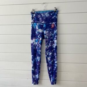 Peloton Women's Blue Patterned Leggings